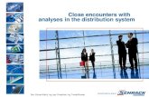 Close encounters with analyses in the distribution system · information Data for customers Data for administrators and operators of a distribution network Data for suppliers and