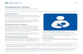 Feeding Your Baby - UF/IFAS ExtensionFeeding Your Baby 2 Notice that the word we use is “offering,” not “getting him or her to eat.” Offer nutritious and easy-to-eat food,
