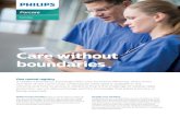 New Care without boundaries - Philips · 2020. 5. 16. · Care without boundaries Philips Forcare forIndex plays a central role in a state-of-the-art, modular suite of products for