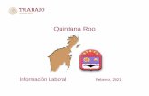 Quintana Roo - Gob · Nacional Quintana Roo Periodo 19,583,170 358,243 Mayo 2020 Tasa de Desocupación (por ciento) 1/ 2.9 3.0 Marzo 2020 Conflictividad colectiva laboral en la Juridicción