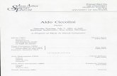 Aldo Ciccolini · 7/7/1984  · Oiseaux tristes Une Barque sur 1'ocean Alborada del gracioso La Vallee des. cloches Three Gnossiennes (1890) Croquis et agaceries d'un gros bonhomme