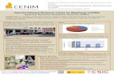 Spanish National Research Center for Metallurgy (CENIM)digital.csic.es/bitstream/10261/83982/3/POSTER_CENIM.pdfSpanish National Research Center for Metallurgy (CENIM) Spanish National