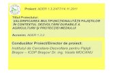 Conducător Proiect/Director de proiectmadr.ro/attachments/article/48/ADER-132-faza-6.pdf · Proiect: ADER 1.3.2/477/14.11.2011 Titlul Proiectului: VALORIFICAREA MULTIFUNCŢIONALITĂŢII