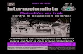 US$1.50 México $10 Internacionalistainternationalist.org/ElInternacionalista4web.pdf · el desempleo y el racismo. Los demócratas instigaron la participación de EE.UU. en la primera