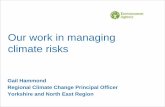Our work in managing climate riskscccep.ac.uk/wp-content/uploads/2015/10/Pres4.pdf · too much water Royal Armouries and Fearn’s Wharf 2002 Flood Events Leeds 1866 1946 2000 2004