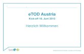 Kick-off 130618 Einfuerung eTOD - BMK€¦ · Kick-off 18. Juni 2013: 3 eTOD Austria: Swen Göring: un: eTOD-THEMA HEUTE: WER. hat : welche Daten (electronic Terrain and Obstacle