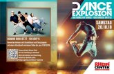 DANCE€¦ · the World of Dance - das große Battle EXPLOSION DANCE Bewirb dich jetzt - So geht‘s: Bewerben können sich Einzeltänzer und Tanzgruppen mit einem Steckbrief und