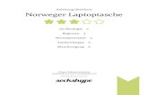 Laptoptasche - sockshype€¦ · Dieses Dokument ist eine Anleitung von  sockshype Anleitung (Stricken) Version 29. Mai 2013, 10:24 vorm. Norweger Laptoptasche Du Benötigst 3