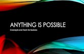 ANYTHING IS POSSIBLE - OASiSoasisatt.org/wp-content/uploads/2017/04/AT_T_Oasis_Brief_Brad-Glasc… · ANYTHING IS POSSIBLE Concepts and Facts for Business. WHO AM I •Co-Founder