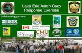 Lake Erie Asian Carp Response Exercise€¦ · Lake Erie Grass Carp Distribution: 2012-2014 Commercial Fishing Captures * Stony Point, Blair Fish Co. 2012-2014 * DTE-Plum Crk. Hot-ponds,
