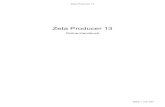 Zeta Producer 13€¦ · Zeta Producer prüft generell automatisch auf neue Updates und informiert Sie beim Programmstart, ob eine neue Version verfügbar ist. Sie können auch manuell