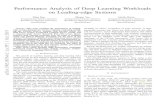 Performance Analysis of Deep Learning Workloads on Leading ... · Performance Analysis of Deep Learning Workloads on Leading-edge Systems Yihui Ren Computational Science Initiative