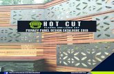 PRIVACY PANEL DESIGN CATALOGUE 2019 - hotcutdxf.com · WHOLESALE PRICE LIST Size 600 X 1200mm 1200 X 2400mm 1500 x 3000mm Steel Thickness 1.6mm 1.6mm 3.0mm Cut Only $145.00 $260.00