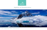 Spirit of Antarctica - Aurora Expeditions€¦ · Antarctica was scheduled for Half Moon Island, home to several chinstrap pengui n colonies & a southern giant petrel rookery. The