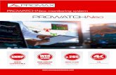 PROWATCHNeo monitoring system - PROMAX Electronica€¦ · PROWATCHNeo monitoring system PROWATCHNeo WEB SERVER CONTROL Total ﬂexibility HEVC H.265 High Eﬀciency Video Codec SNMP
