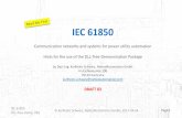 PowerPoint-Präsentation€¦ ·  Usefull information about IEC 61850 can be accessed through the IEC 61850 blog: