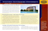 Phenomenal 3 Years for Western Governors University - Western... · 30.06.2006  · four years. ationally, tuition at both public and private colleges has been increasing at more
