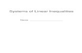 Systems of Linear Inequalities - Miss Wagnermswagnermath.weebly.com/.../4/10943432/systems_of_linear_inequ… · Solve systems of linear inequalities in two variables, graphically,