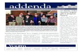 addenda - University of Tennessee at Martin€¦ · legacy will live on with a generous $100,000 pledge from his Betsy Ross Foundation to the University of Tennessee at Martin rodeo