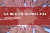 CLUSTER KATALOG - Cluster Sozialagentur · Dafür setzt Cluster ausgebildete Spezialist*innen aus dem Kernteam, aber auch erfahrene Fach-kräfte, Künstler*innen, Studierende und