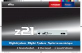 Digitalsystem | Digital System | Système numérique · Fall einen analogen Trafo an den Stromkreis Ihres Digitalsystems an! Das würde Ihre z21start-Digitalzentrale zerstören! 2.2