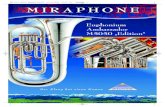 Euphonium Ambassador M5050 „Edition“ Euphonium Ambassador M5050 „Edition“ erstmals ein völlig neues Klangkonzept umgesetzt: • Mit speziellem Kappendraht wurden die Kappen
