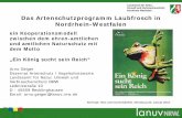 Das Artenschutzprogramm Laubfrosch in Nordrhein-Westfalen€¦ · Arno Geiger Dezernat Artenschutz / Vogelschutzwarte Landesamt für Natur, Umwelt und Verbraucherschutz NRW Leibnizstraße