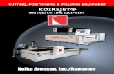 CUTTING, POSITIONING & WELDING EQUIPMENT KOIKEJET®€¦ · The Burny Phantom ST provides the same functionality and ease of use as the Burny XL in a basic package. With the same