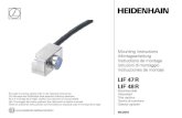 LIF 47 R LIF 48 R - Heidenhain LIF 47 R LIF 48 R 08/2018 Instrucciones de montaje Tener en cuenta las