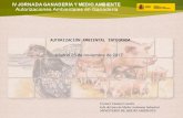 AUTORIZACIÓN AMBIENTAL INTEGRADA€¦ · Madrid 23 de noviembre de 2017 AUTORIZACIÓN AMBIENTAL INTEGRADA. Real Decreto Legislativo 1/2016de prevención y control integrado de la