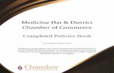 Medicine Hat & District Chamber of Commerce Policy Book€¦ · Municipal Government Act Review: Required Updates and Provisions for Transparent, Consistent and Effective Municipal