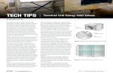 TECH TIPS Terminal Unit Sizing: Inlet Valves€¦ · TECH TIPS |. rieinstries .com 2010 | Terminal Unit Sizing: Inlet Valves | 1 Terminal Unit Sizing: Inlet Valves By Jerry Sipes,