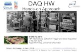 Hands-on Approach€¦ · Royal Holloway, 4 Apr 2019 vincenzo.izzo@cern.ch DAQ HW Hands-on Approach ISOTDAQ 2019 10th International School of Trigger and Data Acquisition 3-12 April