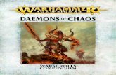 DAEMONS OF CHAOS - warhammer-community.com€¦ · Warhammer Age of Sigmar Games Workshop Ltd 015 INTRODUCTION Hellish spawn of the Dark Gods, the daemons of Chaos exist only to corrupt