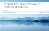 The Global Fire Sprinkler Industry 2017: Threats and ... · PDF file Sprinkler Type K-Factor Design Sprinklers Area of Coverage Flow per Sprinkler Min. Pressure Sprinkler Flow No.