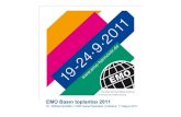 EMO Basın toplantısı 2011files.messe.de/cmsdb/GB/004/25752.pdf · ¾Talaşkaldırıcı, şekillendirici imalat tezgâhları ¾İmalat sistemleri ¾Yüksek hassasiyet gereçleri