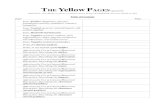 THE Yellow PAGES€¦ · Discussion: Describing the characters (moral qualities) Adjectives for Use in Literary/Rhetorical Discussion: Describing the characters (spiritual qualities)