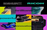 Ricoh Aficio MP C4000/C5000 - Photocopieronrent.com€¦ · MP C4000/C5000 can be equipped with advanced, yet easy-to-use scanning, faxing and document distribution technologies.
