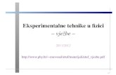 Eksperimentalne tehnike u ﬁzici vježbennovosel/etuf/materijali/etuf_vjezbe.pdf · Bibliografske baze podataka • Centar za online baze podataka – opširan popis, pregled podataka