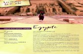 Egypte - Les routes du monde … · tique dans le désert à Dashour et Saqqarah pour voir les plus vieilles pyramides d’Égypte et une expérience unique à Routes du Monde avec