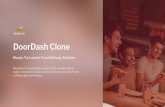 Doordash Clone App Development | Appdupe