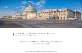 2020 Federal Policy Outlook - Troutman Sanders Strategiestroutmansandersstrategies.com/wp-content/uploads/2020/01/TSS-Fe… · Troutman Sanders Strategies 2020 Federal Outlook 1 Introduction