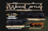 Bull Sale: MONDAY FEB. 3, 2020 - The LiveStock Linkthelivestocklink.com/catalog/wicks/2020/2020_wicks.pdf · Wicks Cattle 2020 Production Sale Catalog Wicks Cattle Sale Offering Feb.