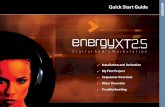 energyXT2 - Manualstarin.info/Product Info/Behringer/Manuals/energyXT2.5 Plus - Quick... · 2 GettinG started Getting started Installing energyXT2.5 Windows i. double-click the setup
