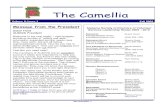 The Camellia - AlaHA€¦ · Camellia Editor Melita Willkie, Manager of Volunteer Services Thomas Hospital P.O. Box 929 Fairhope, AL 36532 (251) 279-5525 melita.willkie@infirmaryhealth.org
