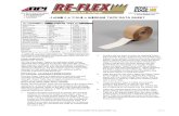SEAM TAPE . SYSTEMS - RPI Royal Edge RE-FLE… · 5. Lifting the release paper from the Seam Tape, begin peeling the release paper from the Seam Tape at a 90 degree angle from the