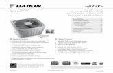DX20VC - Daikindjheating.daikincomfort.com/media/pdfs/spec_sheets/SS-DX20VC.pdf · See Page 23 for all ENERGY STAR certified combinations as of this document’s revision date. **