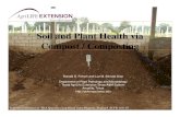 Soil and Plant Health via Compost / Compostingamarillo.tamu.edu/files/2010/11/Compost2011Aug26.pdf · Yard Waste Compost In a study by Ben-Yephet and Nelson (1999), leaf compost was