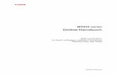 Online-Handbuch · MX920 series Online-Handbuch Bitte zuerst lesen Im Gerät verfügbare nützliche Funktionen Überblick über das Gerät Deutsch (German)