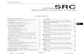 RESTRAINTS SRC A · src-1 restraints c d e f g i j k l m section src a b src n o p contents srs airbag control system basic inspection .....3 diagnosis and repair work flow .....3
